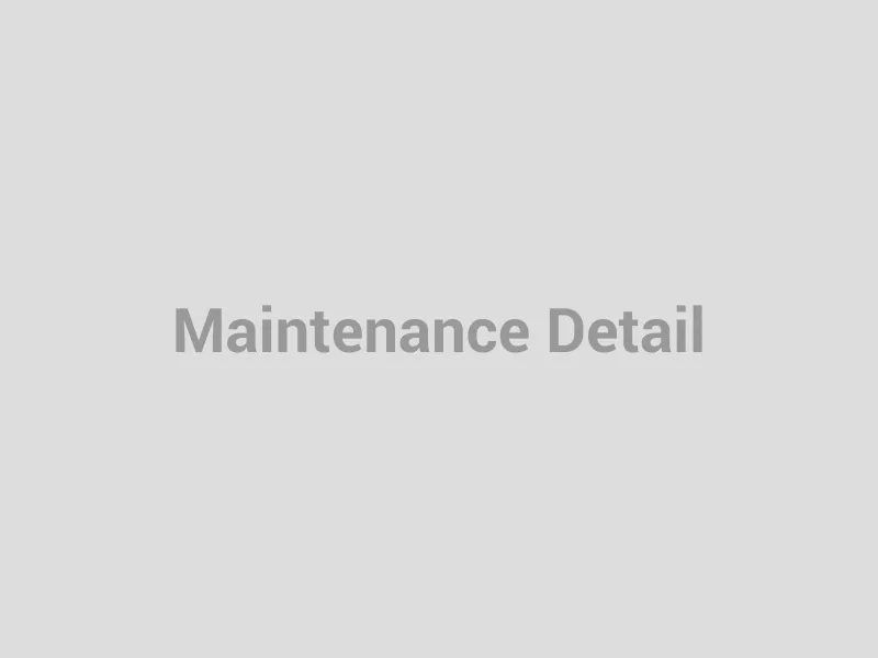 Maintenance technician